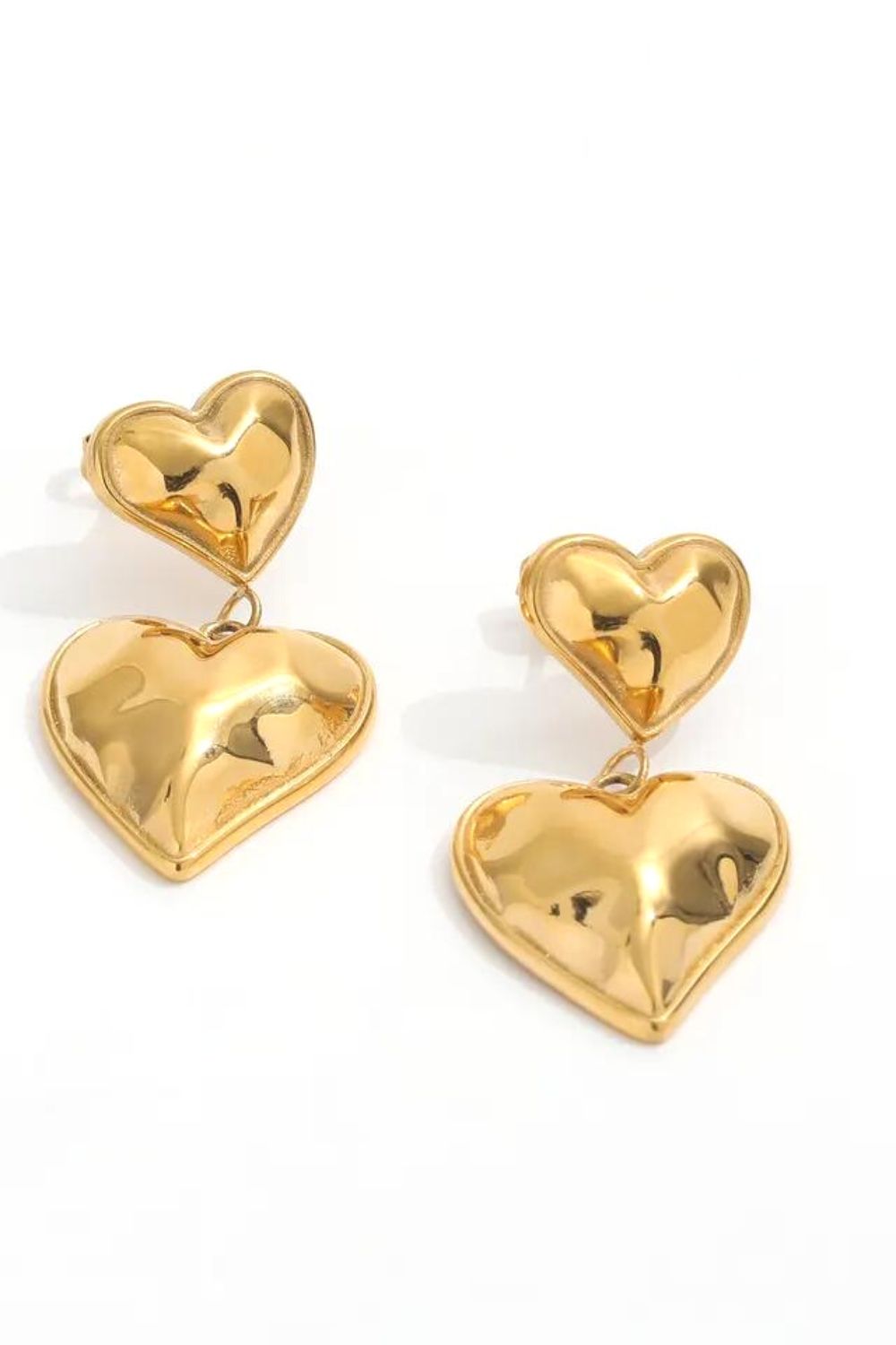 DOUBLE HEART EARRINGS