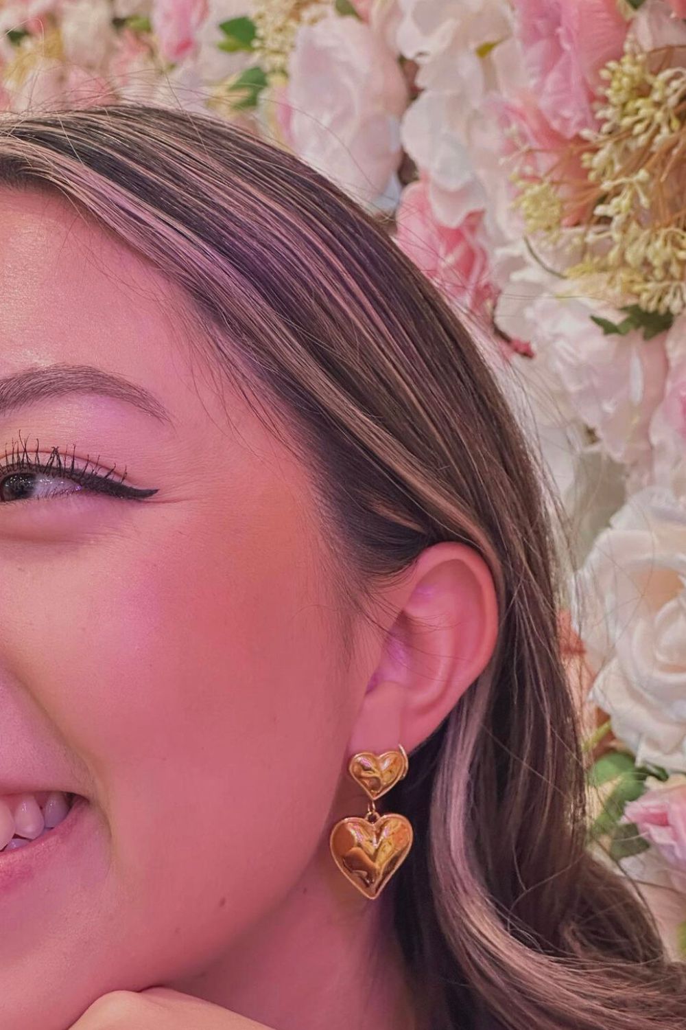 DOUBLE HEART EARRINGS