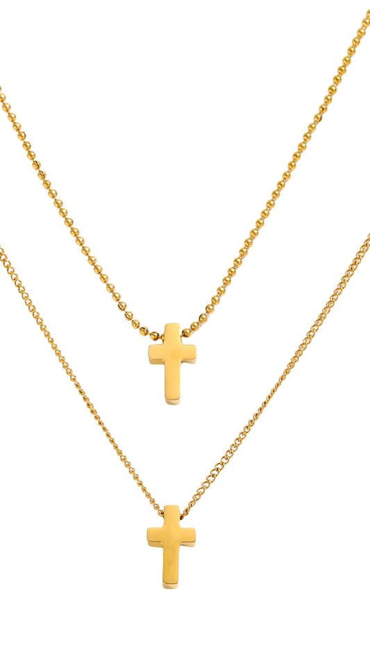 Layered Heart Necklace