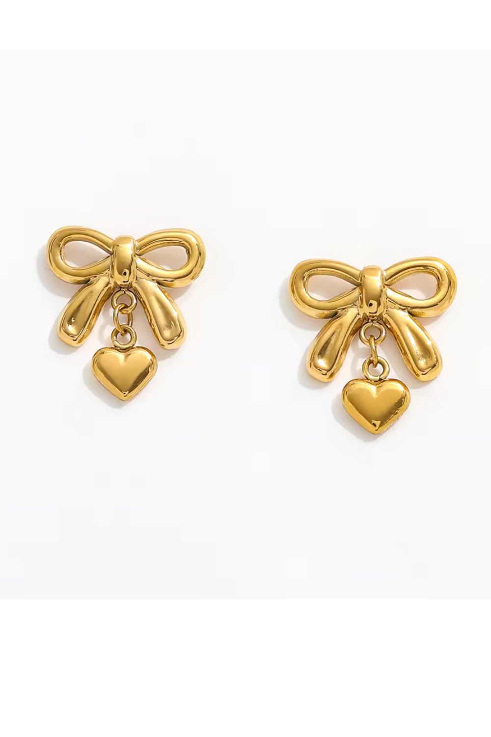 JAYLIN BOW STUD EARRINGS