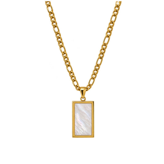 RADIANCE RECTANGLE NECKLACE