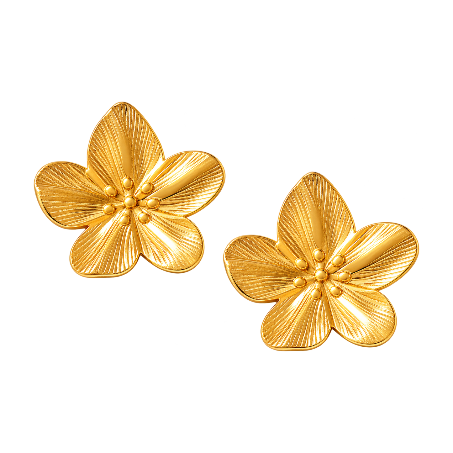 Large Flower Studs