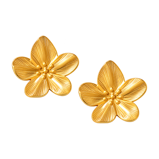 LARGE FLOWER STUDS