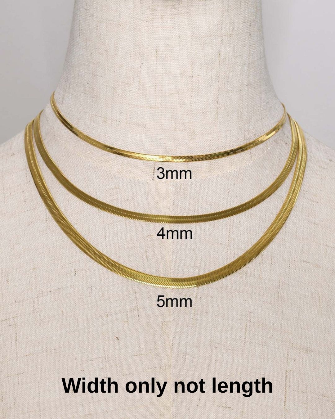 TAMIKA HERRINGBONE NECKLACE