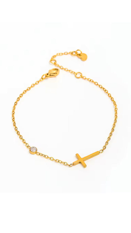 Cross Bracelet