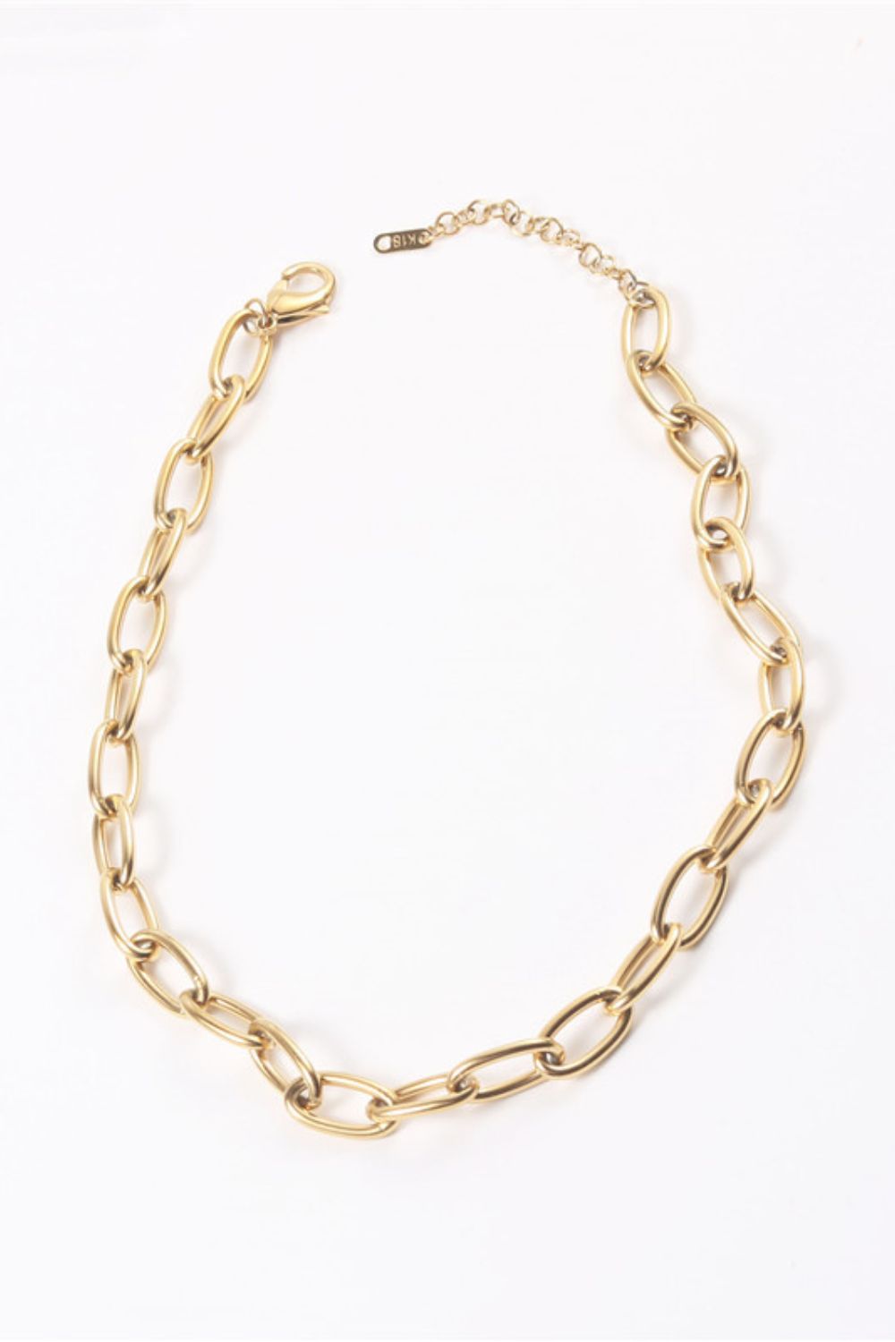 BROOKLYN CHUNKY PAPERCLIP NECKLACE
